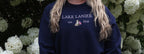 Navy Lake Crewneck