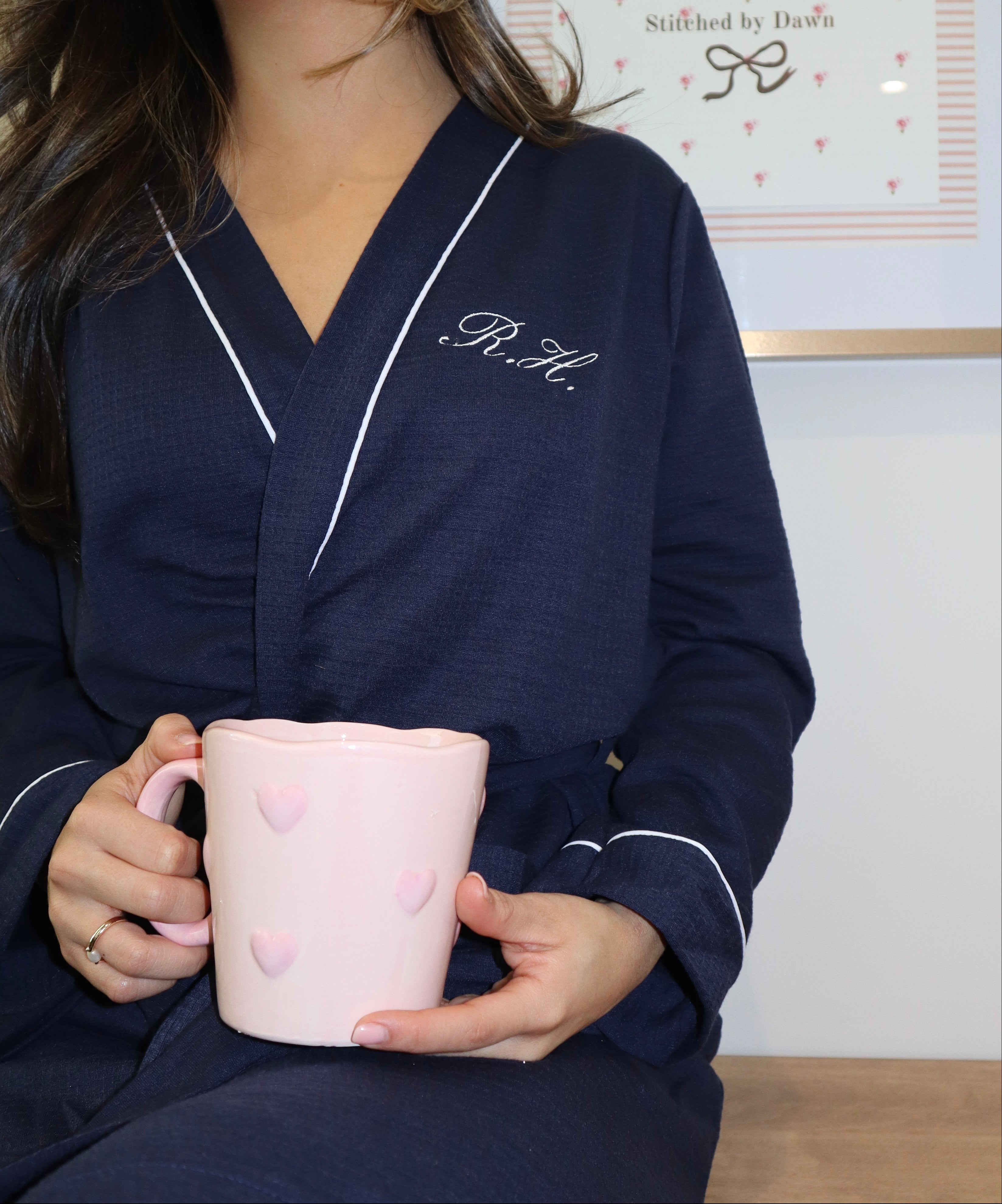 Waffle Knit Luxe Robe