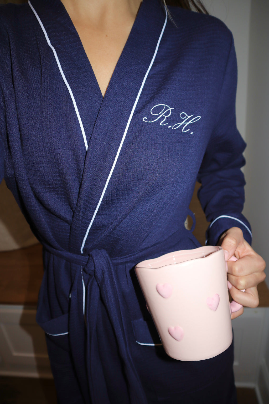 Waffle Knit Luxe Robe